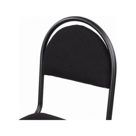 Стул для посетителей РС00М, черный каркас, кожзам черный - фото 2