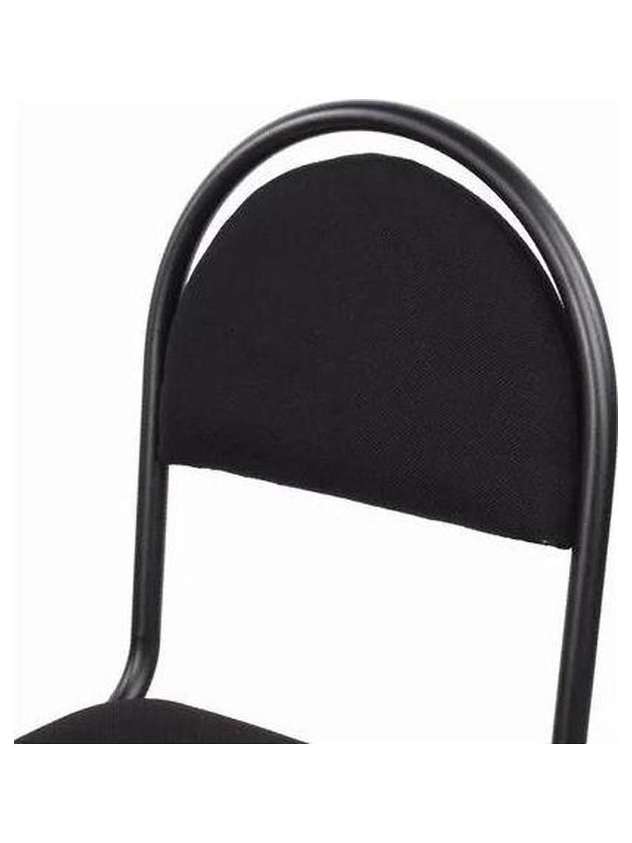 Стул для посетителей РС00М, черный каркас, кожзам черный - фото 2