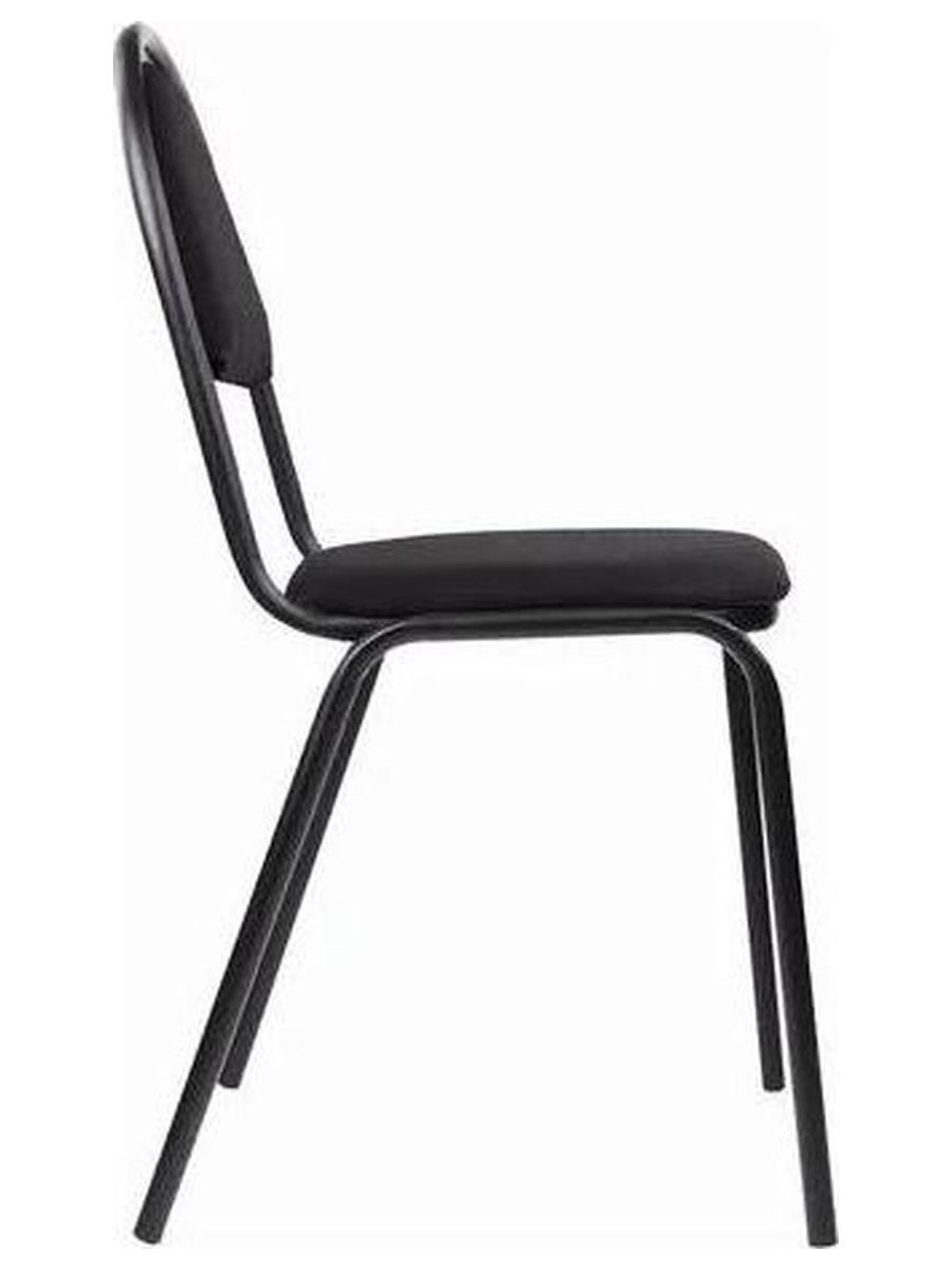 Стул для посетителей РС00М, черный каркас, кожзам черный - фото 3