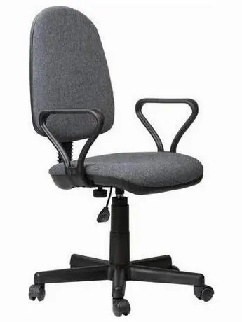 Кресло "Prestige", с подлокотниками, серое