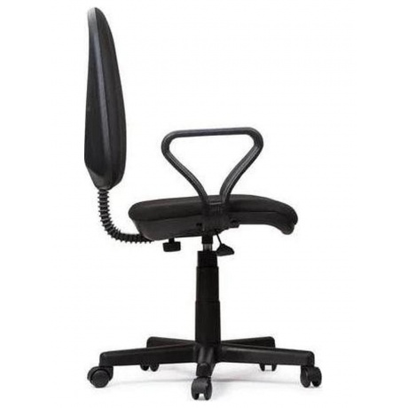 Кресло "Prestige", с подлокотниками, черное - фото 2