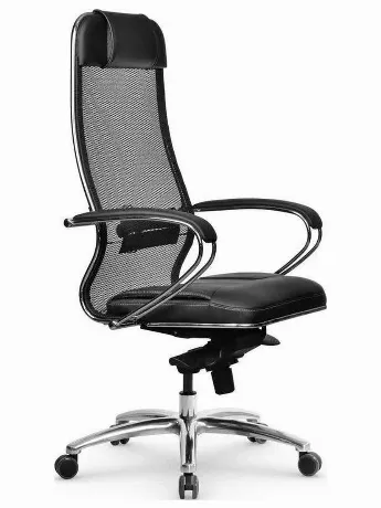 Кресло офисное МЕТТА "SAMURAI" SL-1.04, сверхпрочная ткань-сетка...