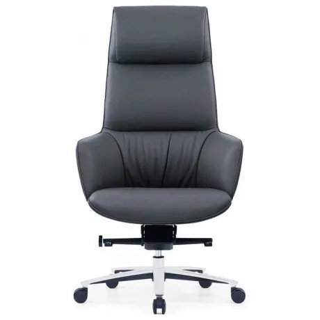 Кресло руководителя Cactus CS-LBK-MILANO кожа с подголов. кресто...