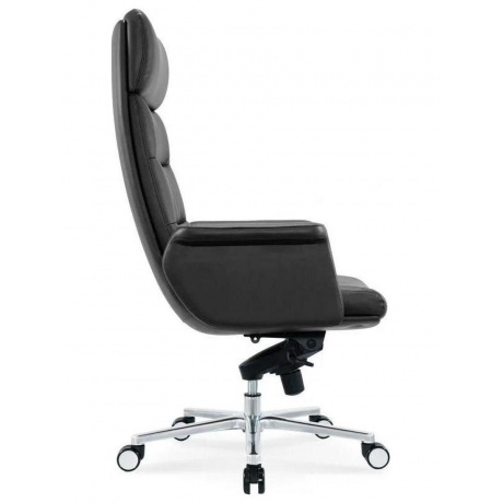 Кресло руководителя Cactus CS-LBK-AMSTERDAM кожа крестов. алюминий - фото 3