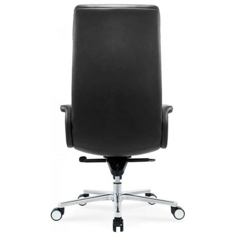 Кресло руководителя Cactus CS-LBK-AMSTERDAM кожа крестов. алюминий - фото 5