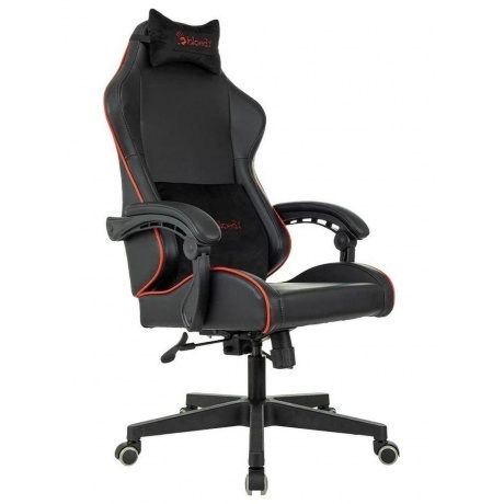 Кресло игровое A4Tech Bloody GC-780 черный сиденье черный кожзам...