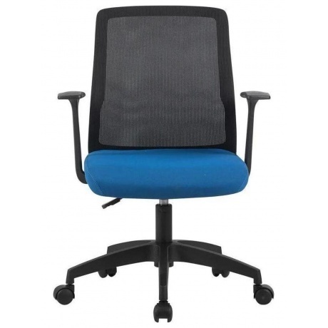 

Кресло Cactus CS-MC222-BKBL черный сиденье темно-синий сетка/ткань низк.спин. крестов. пластик пластик черный