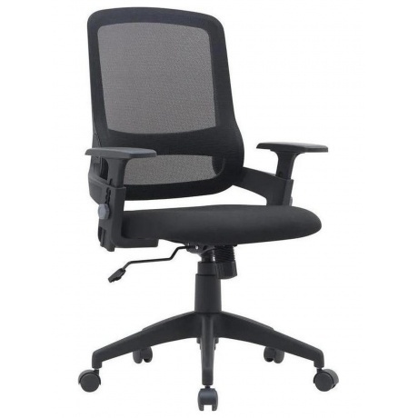 

Кресло Cactus CS-MC313-BK черный сетка/ткань низк.спин. крестов. пластик пластик черный