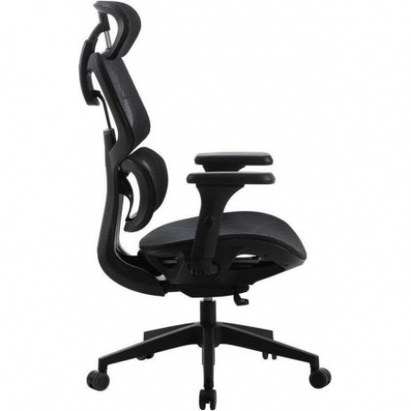 Кресло Cactus CS-MC555-BK черный сетка с подголов. крестов. пластик пластик черный - фото 3