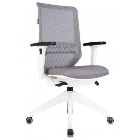 Кресло Бюрократ MC-W611NL серый TW-04 38-417 сетка/ткань крестов...