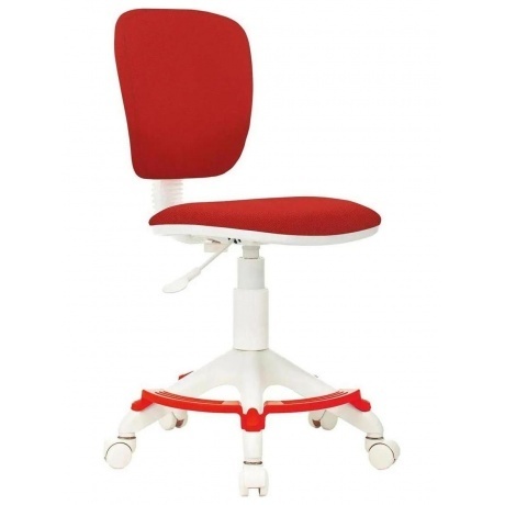 Кресло детское Бюрократ CH-W204/F красный 26-22 крестов. пластик...