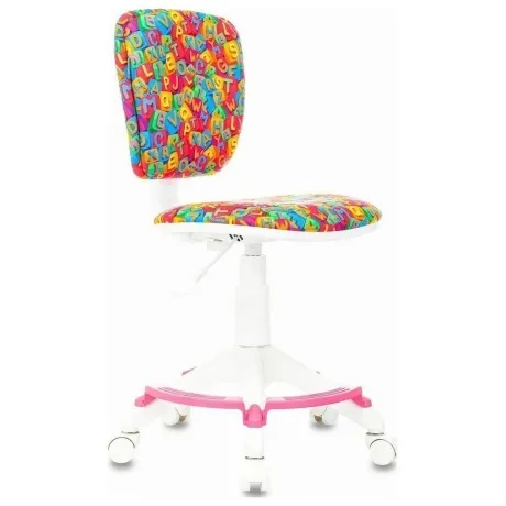 Кресло детское Бюрократ CH-W204/F мультиколор алфавит крестов. п...