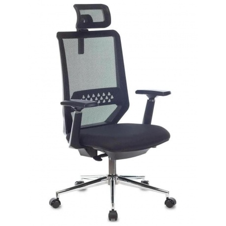 Кресло руководителя Бюрократ MC-612N-H черный TW-01 38-418 сетка...