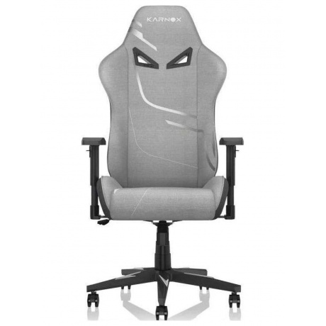 Премиум игровое кресло тканевое KARNOX HERO Genie Edition, silvery - фото 1