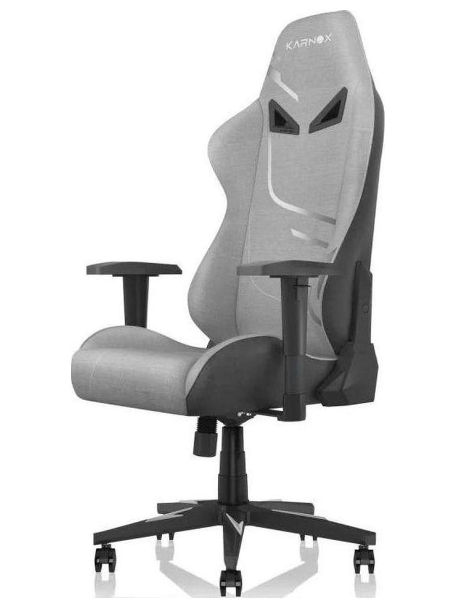 Премиум игровое кресло тканевое KARNOX HERO Genie Edition, silvery - фото 2