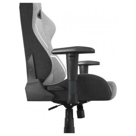 Премиум игровое кресло тканевое KARNOX HERO Genie Edition, silvery - фото 3