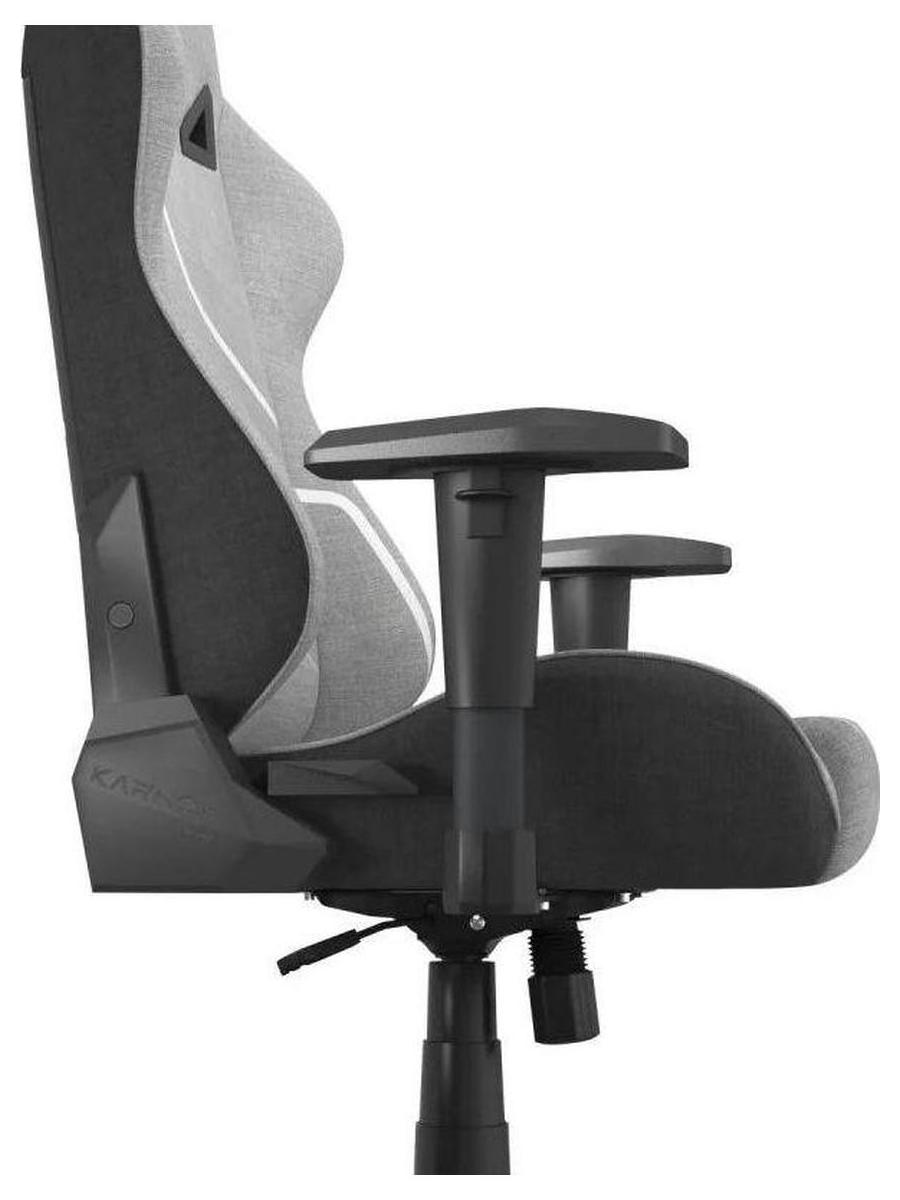 Премиум игровое кресло тканевое KARNOX HERO Genie Edition, silvery - фото 3