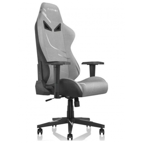 Премиум игровое кресло тканевое KARNOX HERO Genie Edition, silvery - фото 4