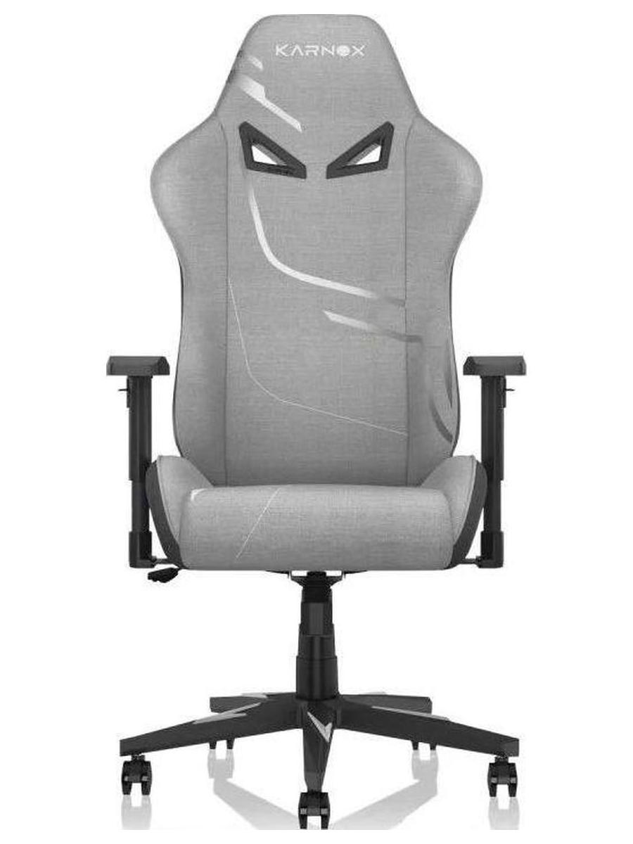 Премиум игровое кресло тканевое KARNOX HERO Genie Edition, silvery - фото 1