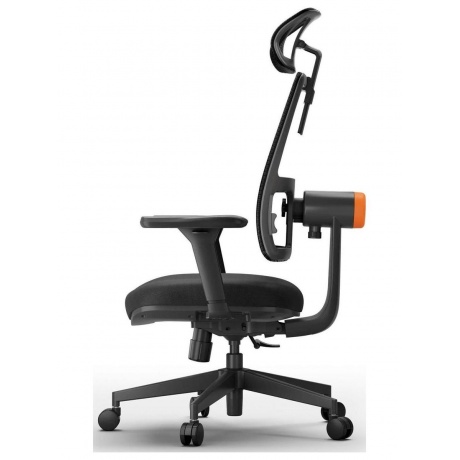 Эргономичное компьютерное кресло FoxGear NETZ модель E, черный - фото 6