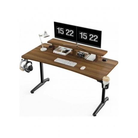 Стол для компьютера EUREKA GIP 60, Walnut - фото 1