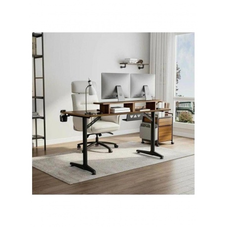 Стол для компьютера EUREKA GIP 60, Walnut - фото 3