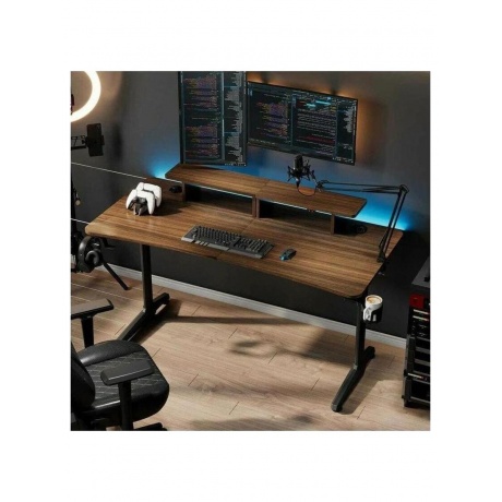 Стол для компьютера EUREKA GIP 60, Walnut - фото 4