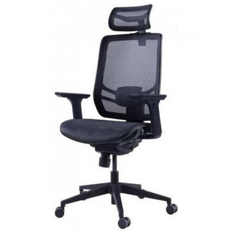 Премиум эргономичное кресло GT Chair InFlex M, черный - фото 1