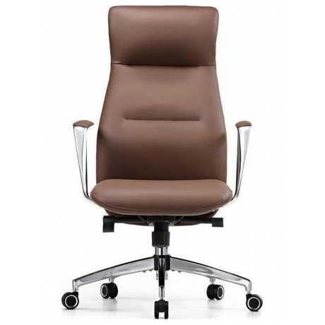Эргономичное кресло руководителя Eureka OC08-BR, коричневое - фото 2