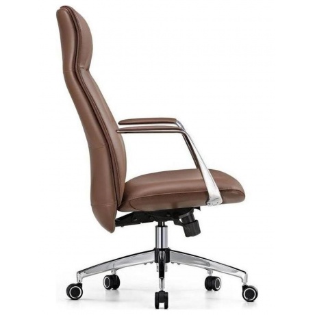 Эргономичное кресло руководителя Eureka OC08-BR, коричневое - фото 3