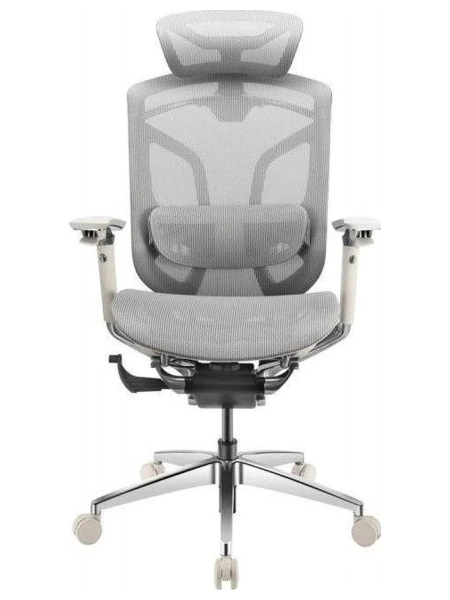 Премиум эргономичное кресло GT Chair Dvary Pro X, серый - фото 2