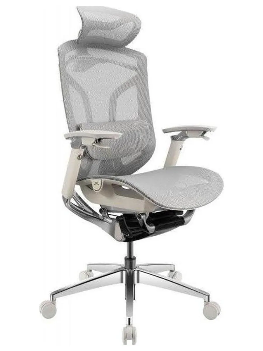 Премиум эргономичное кресло GT Chair Dvary Pro X, серый - фото 3
