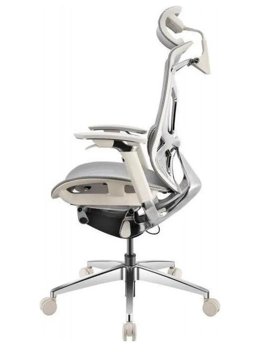 Премиум эргономичное кресло GT Chair Dvary Pro X, серый - фото 4