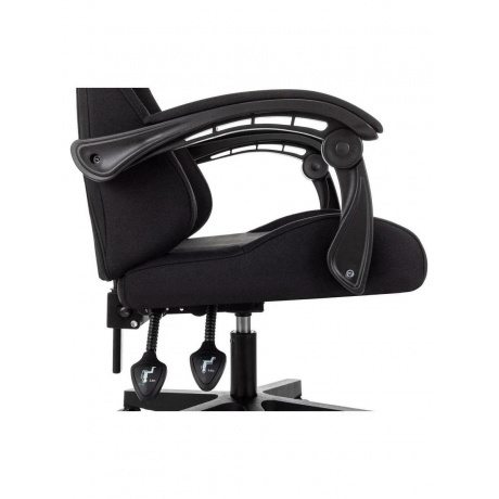 Кресло игровое Zombie Void черный с подголов. крестов. пластик - фото 14