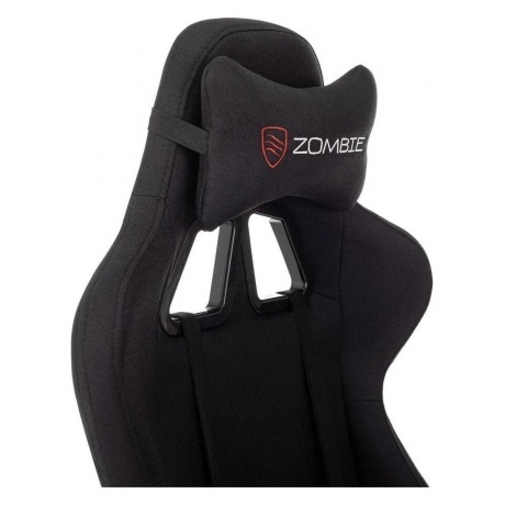 Кресло игровое Zombie Void черный с подголов. крестов. пластик - фото 15