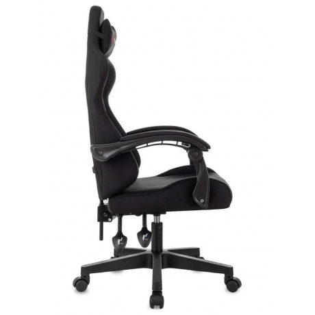 Кресло игровое Zombie Void черный с подголов. крестов. пластик - фото 7