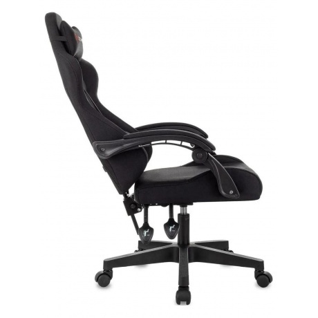 Кресло игровое Zombie Void черный с подголов. крестов. пластик - фото 8