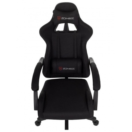 Кресло игровое Zombie Void черный с подголов. крестов. пластик - фото 10