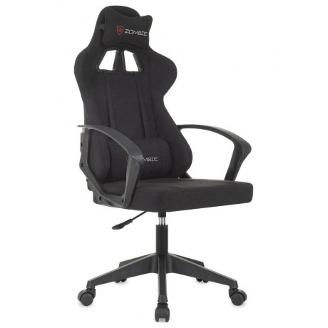 Кресло игровое Zombie Carry черный крестов. пластик - фото 11