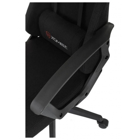 Кресло игровое Zombie Carry черный крестов. пластик - фото 5