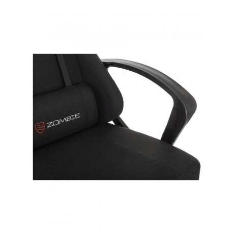 Кресло игровое Zombie Carry черный крестов. пластик - фото 7