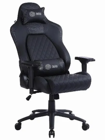 Кресло игровое Cactus CS-CHR-130-M, массажное, с подголовником, ...