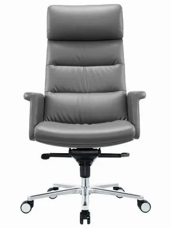 Кресло руководителя Cactus CS-LGR-DUBLIN темно-серый, сиденье те...