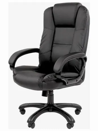 Кресло офисное Chairman 600 Россия экопремиум черный (7158658)