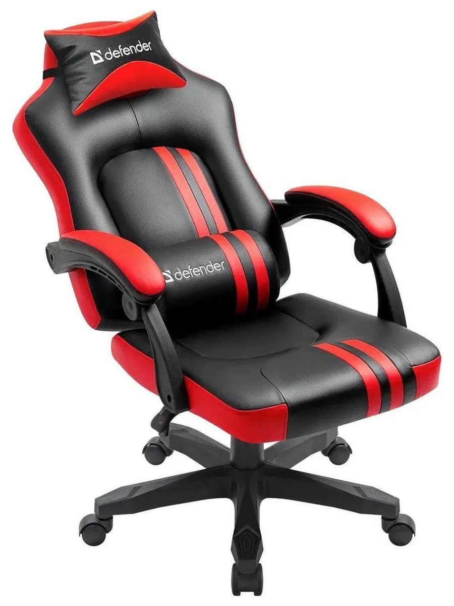 Кресло игровое Defender MERCURY BLACK/RED 64320 - фото 12