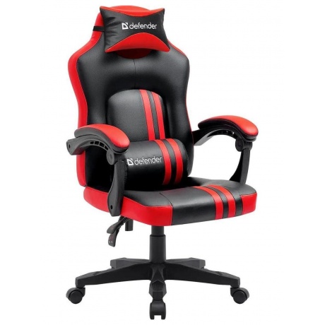 Кресло игровое Defender MERCURY BLACK/RED 64320 - фото 8