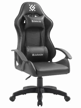 Кресло игровое Defender ORACLE BLACK CARBON 64044