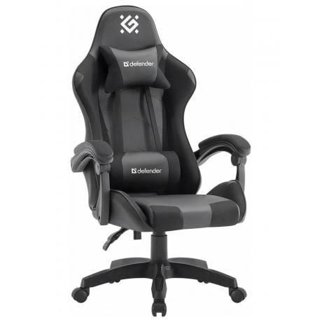 

Кресло игровое Defender OKAS BLACK/GREY PU