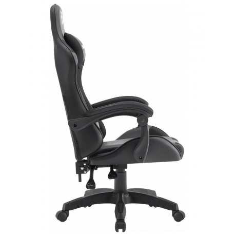 Кресло игровое Defender OKAS BLACK/GREY PU - фото 5