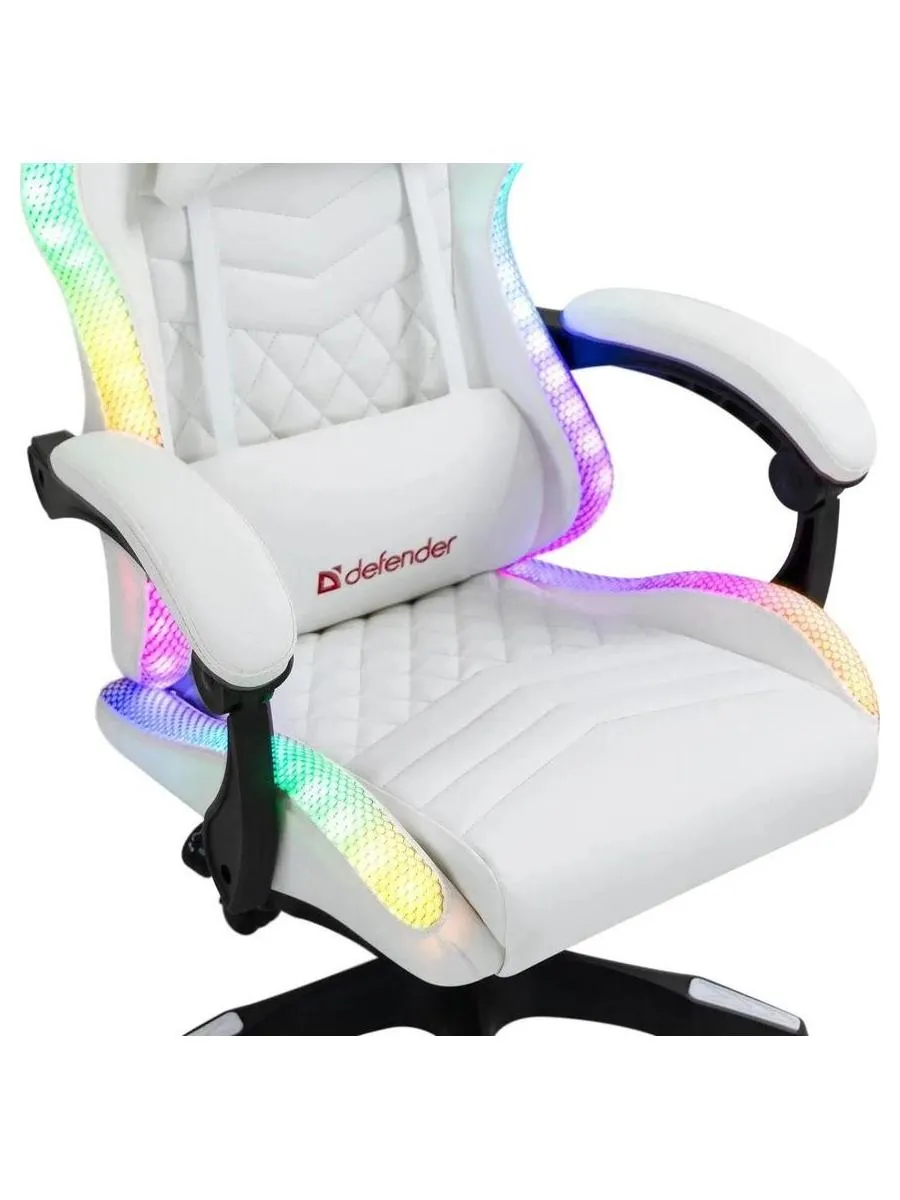 Кресло игровое Defender CORE WHITE - фото 12